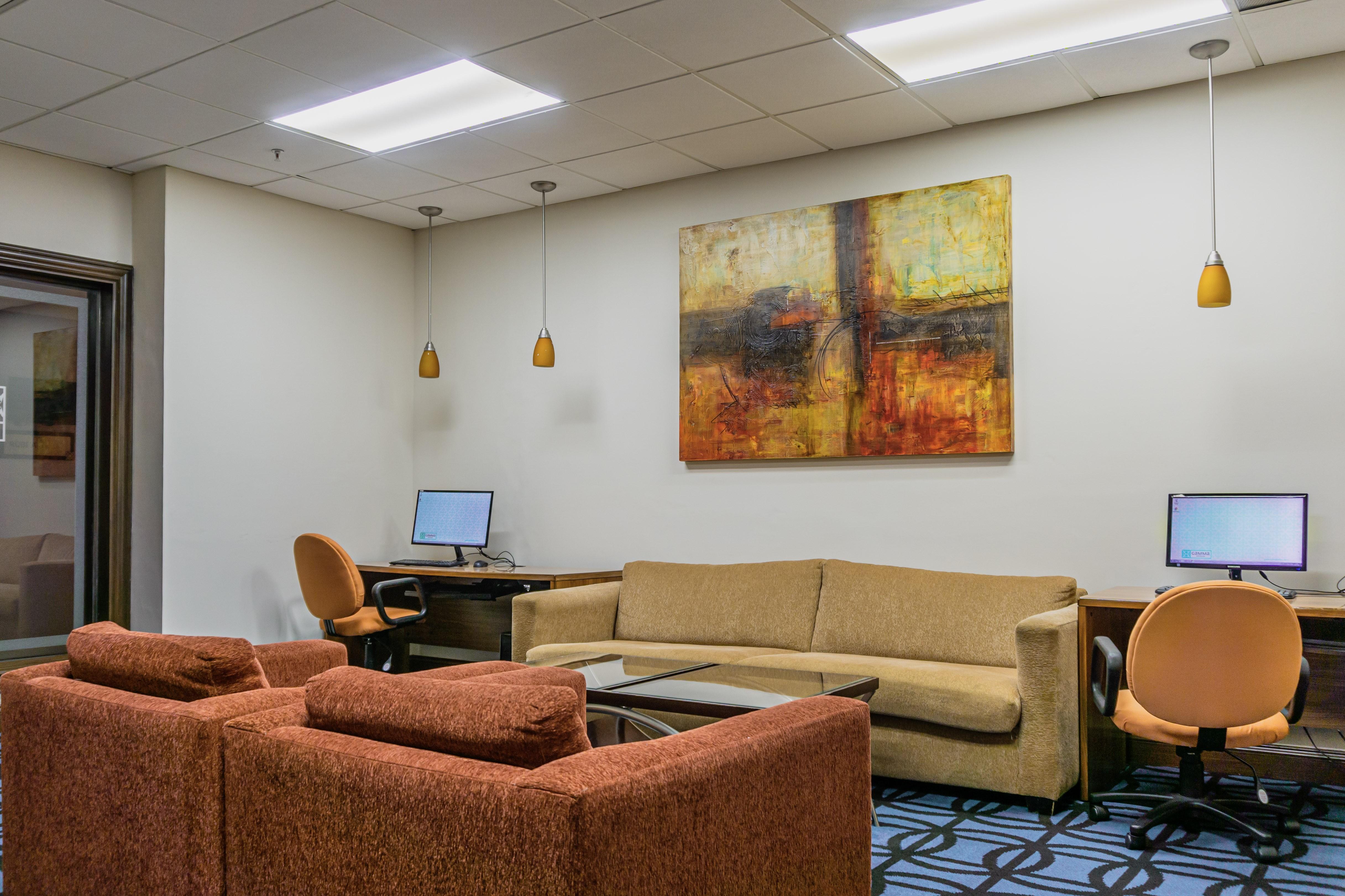 Gamma Monterrey Gran Hotel Ancira Exteriér fotografie The Business Center at the airport