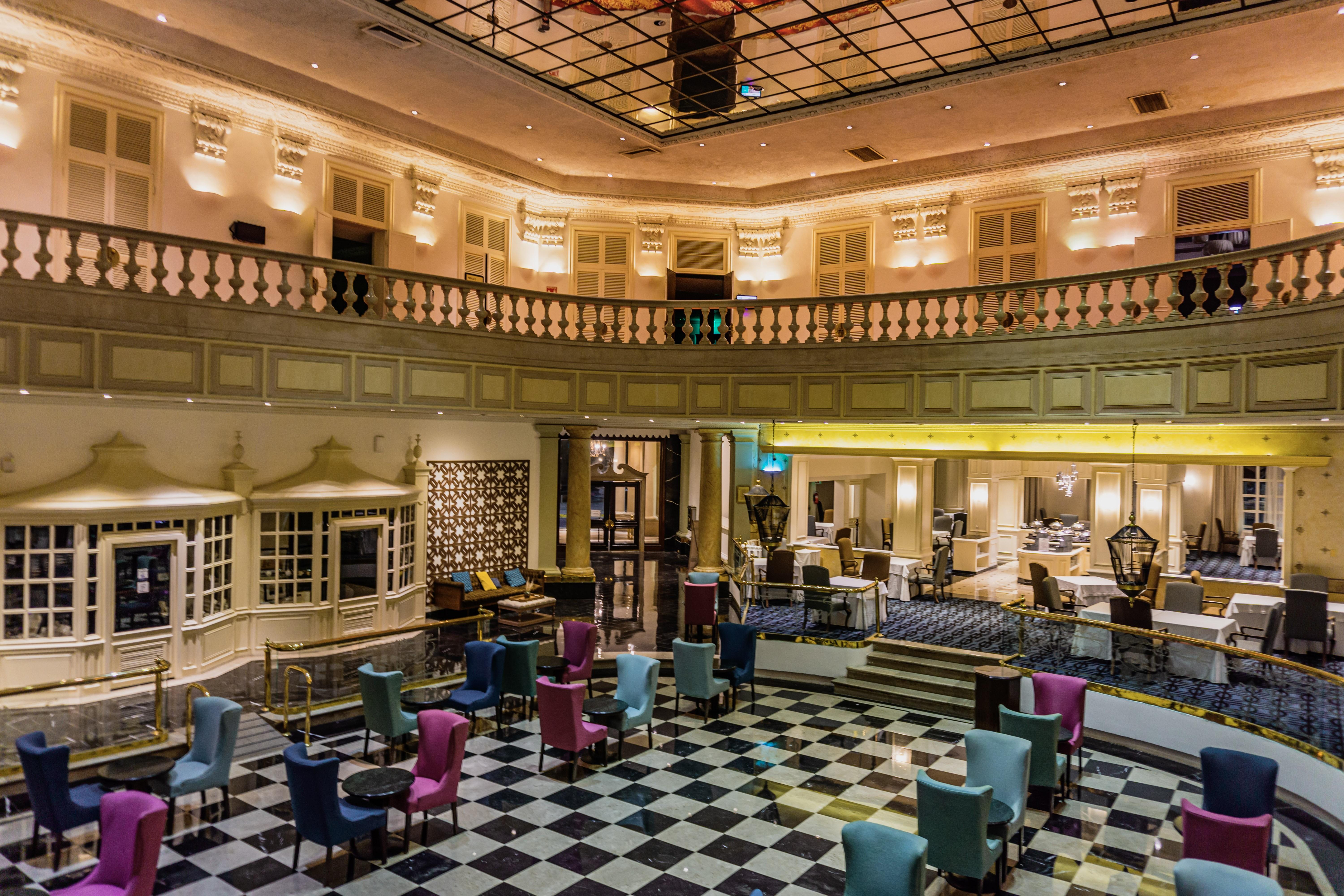 Gamma Monterrey Gran Hotel Ancira Exteriér fotografie The lobby of the hotel