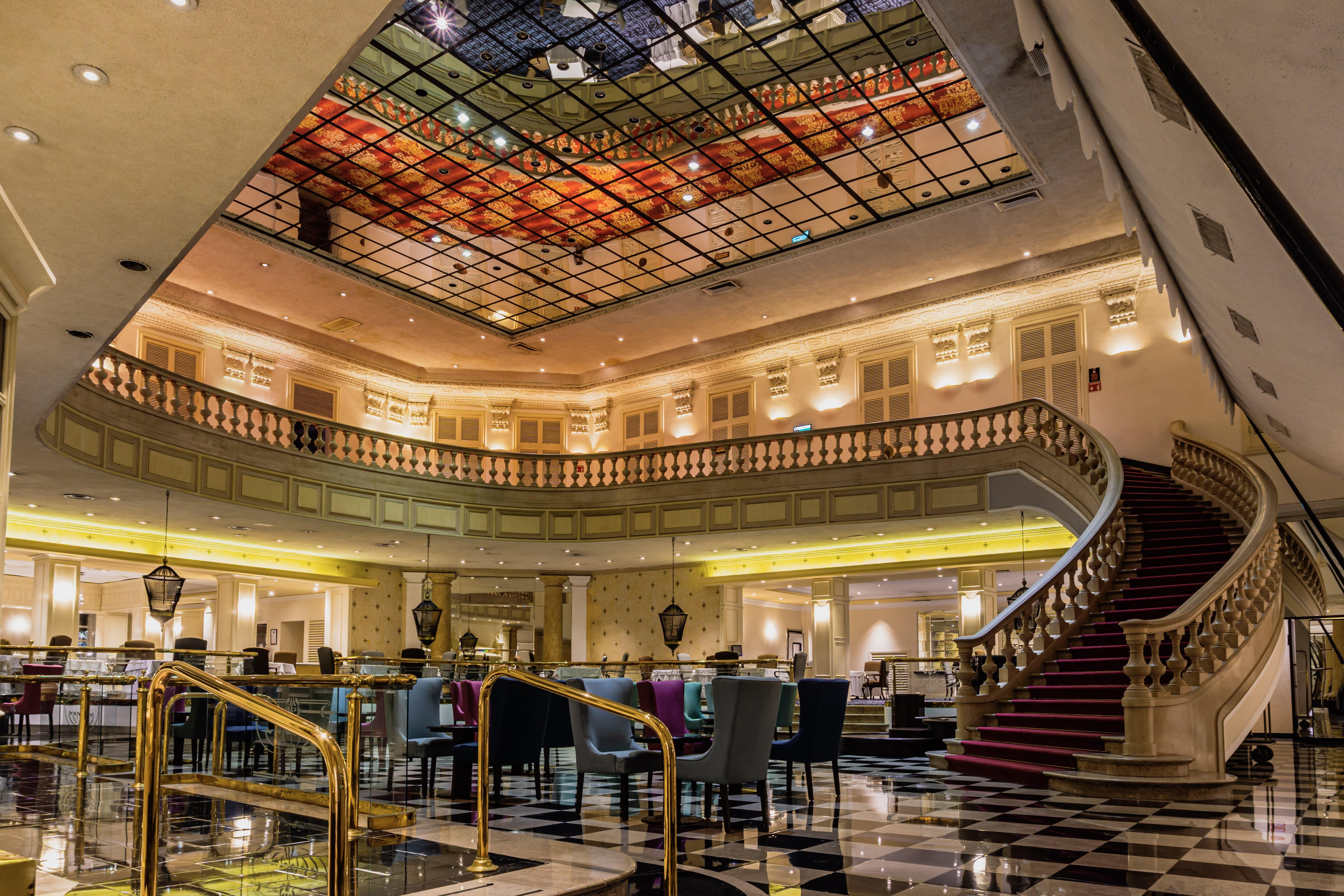 Gamma Monterrey Gran Hotel Ancira Exteriér fotografie The lobby of the hotel