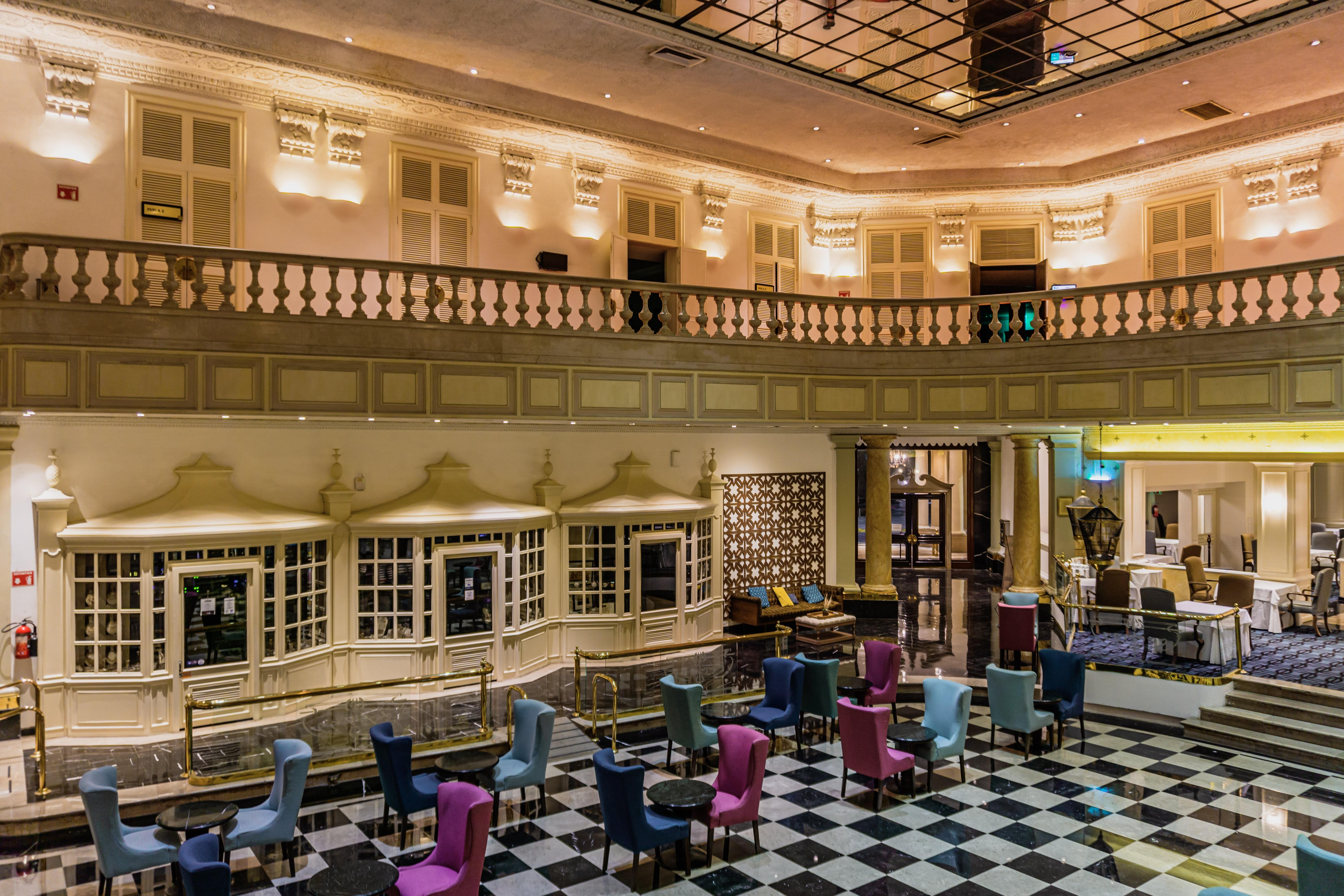 Gamma Monterrey Gran Hotel Ancira Exteriér fotografie The lobby of the hotel