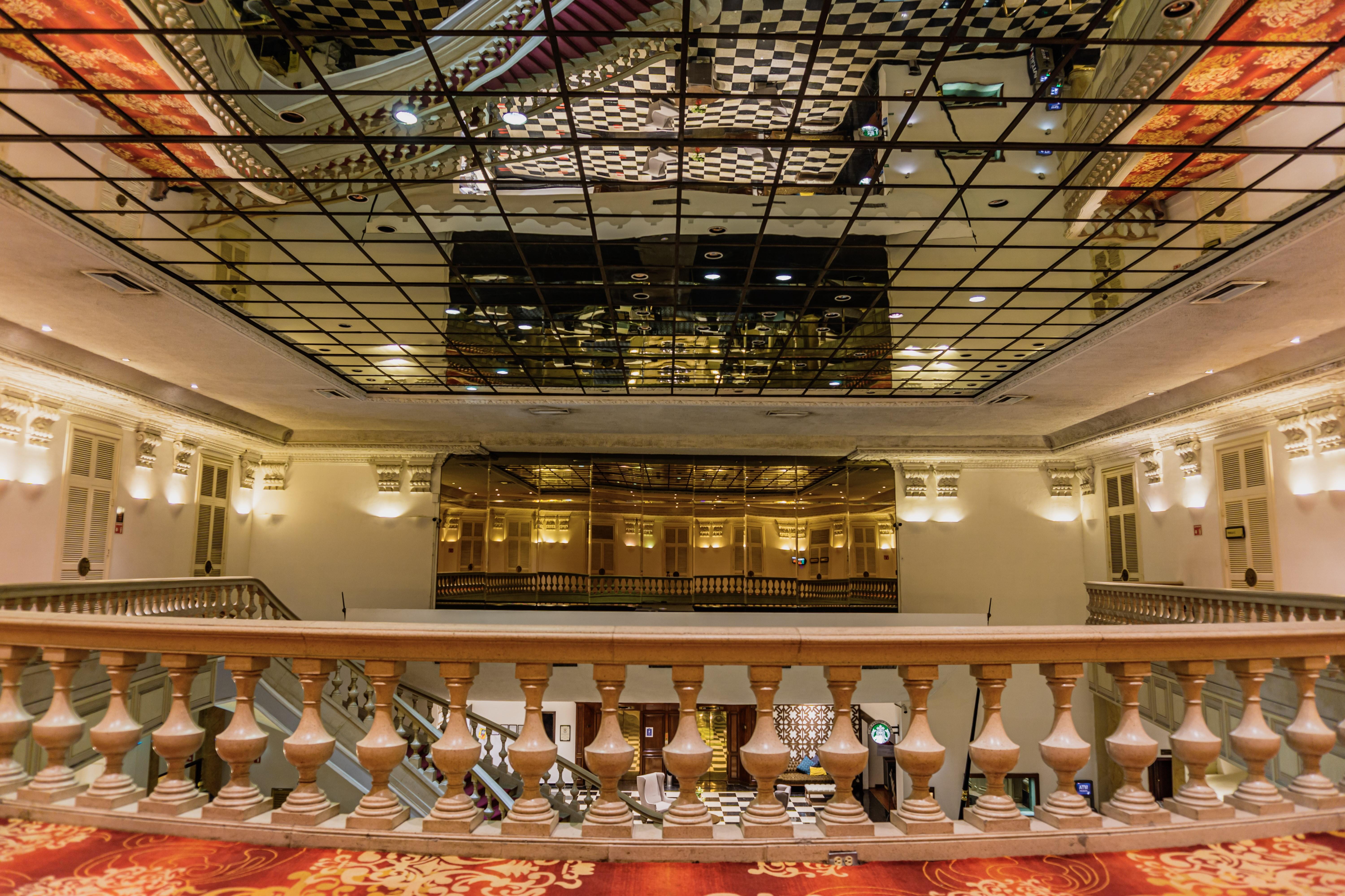 Gamma Monterrey Gran Hotel Ancira Exteriér fotografie The lobby of the hotel