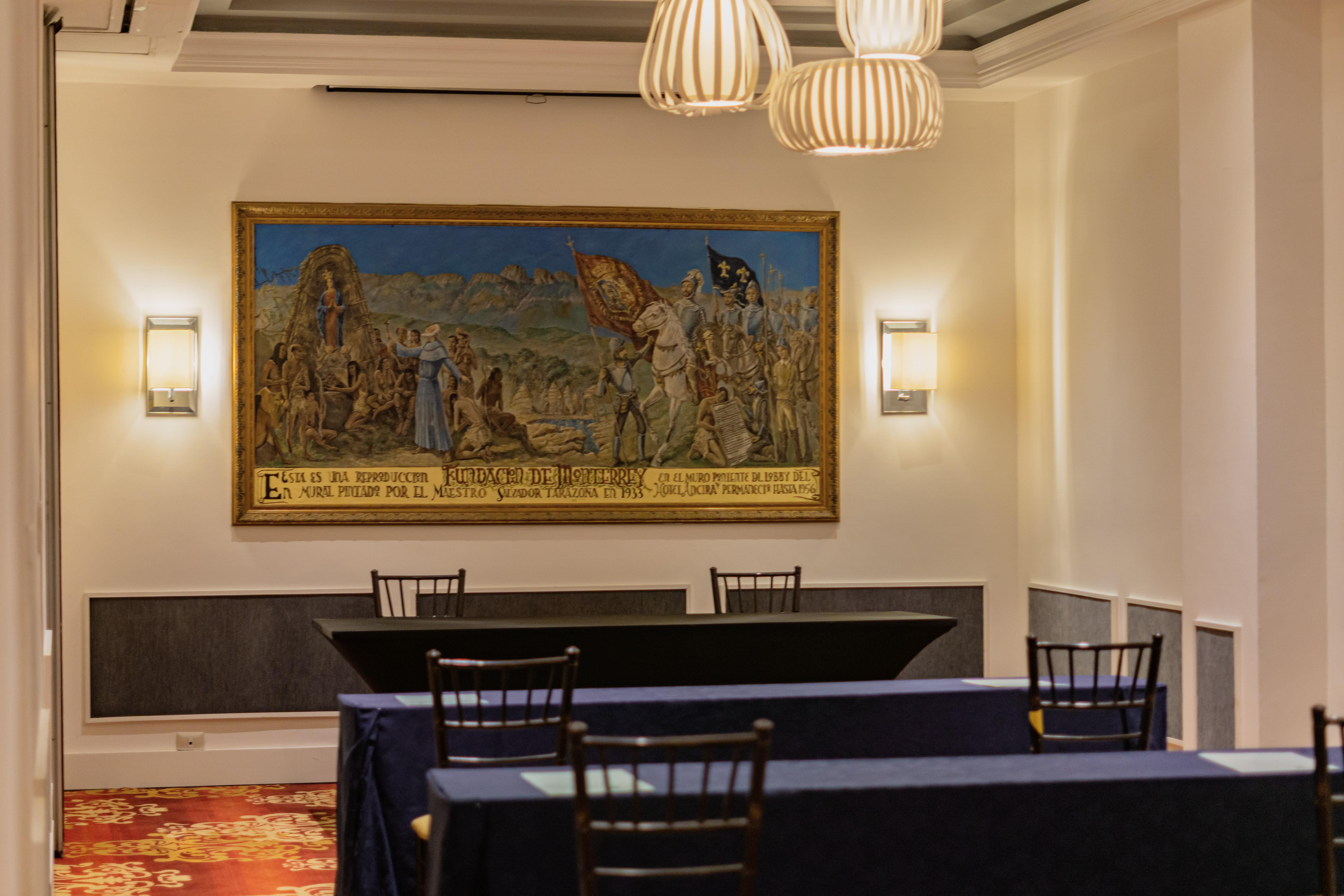 Gamma Monterrey Gran Hotel Ancira Exteriér fotografie The painting in the United States Senate
