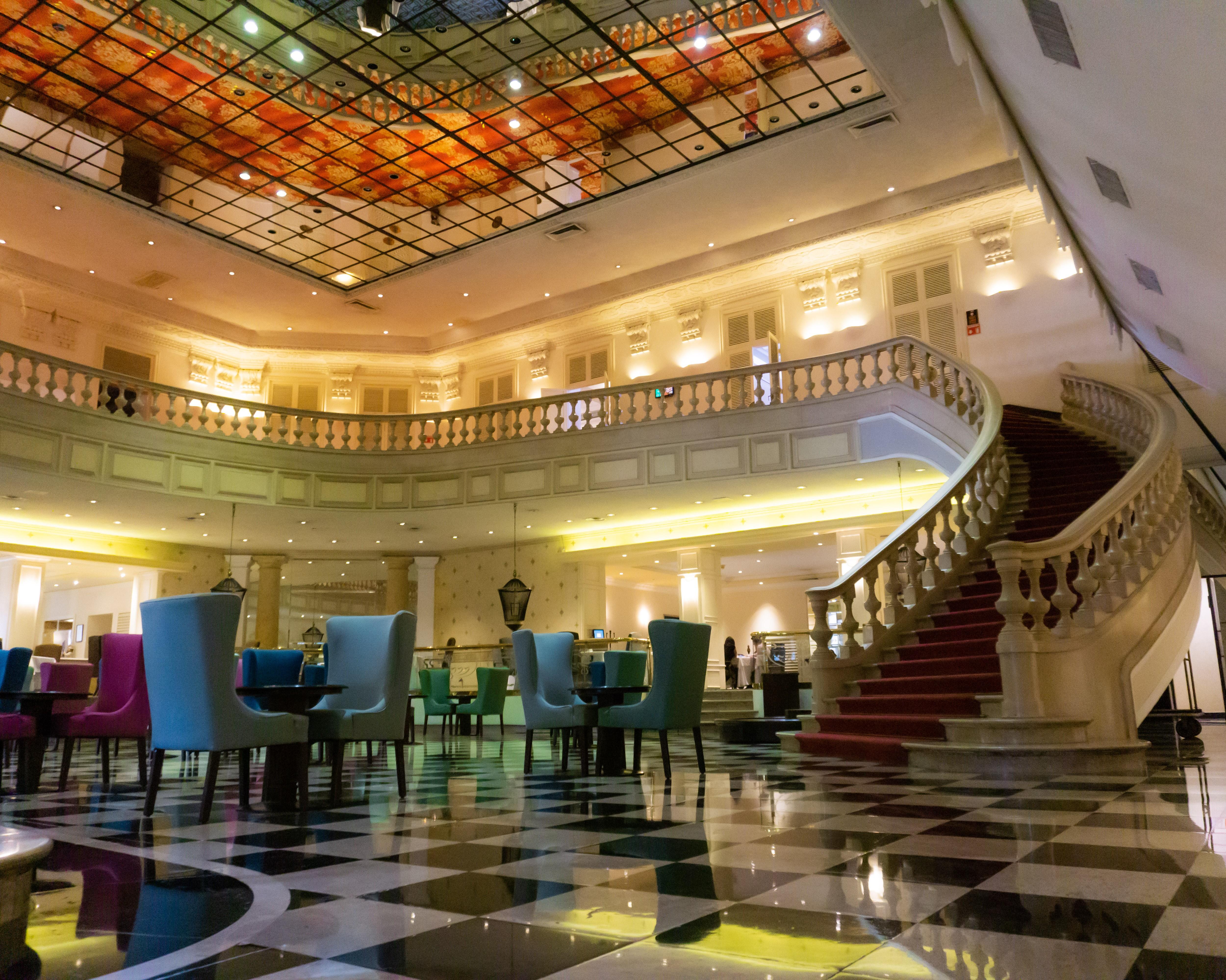 Gamma Monterrey Gran Hotel Ancira Exteriér fotografie The lobby of the hotel