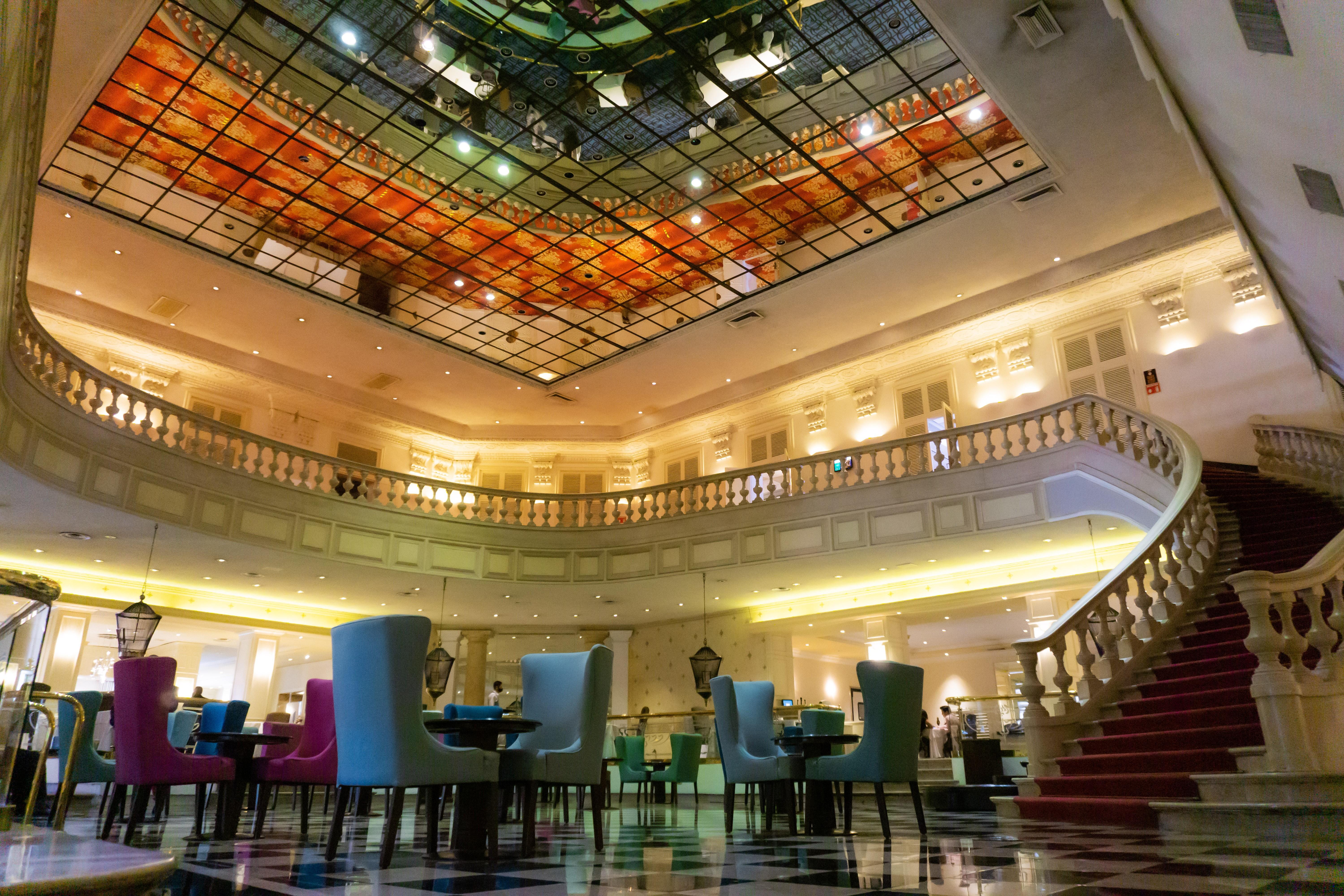 Gamma Monterrey Gran Hotel Ancira Exteriér fotografie The lobby of the hotel